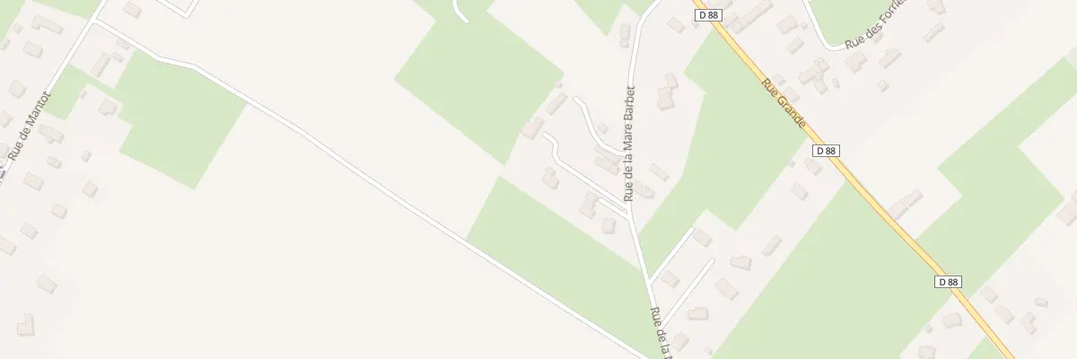 Plan du 218 Rue de la Mare Barbet à Criquetot-sur-Ouville