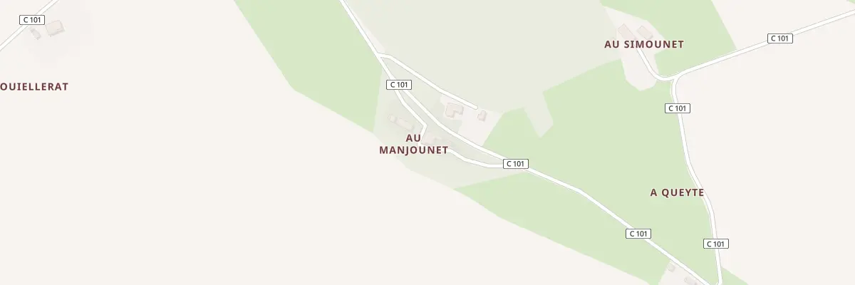 Plan du 1499 Chem de Oueyte à Sauveterre