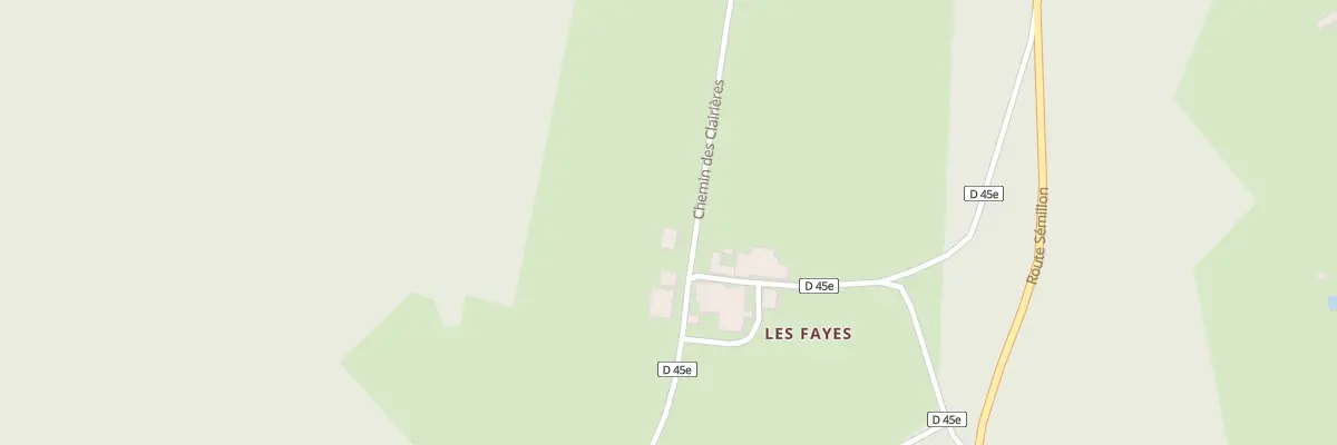 Plan du 1250 Che des Clairières à La Douze