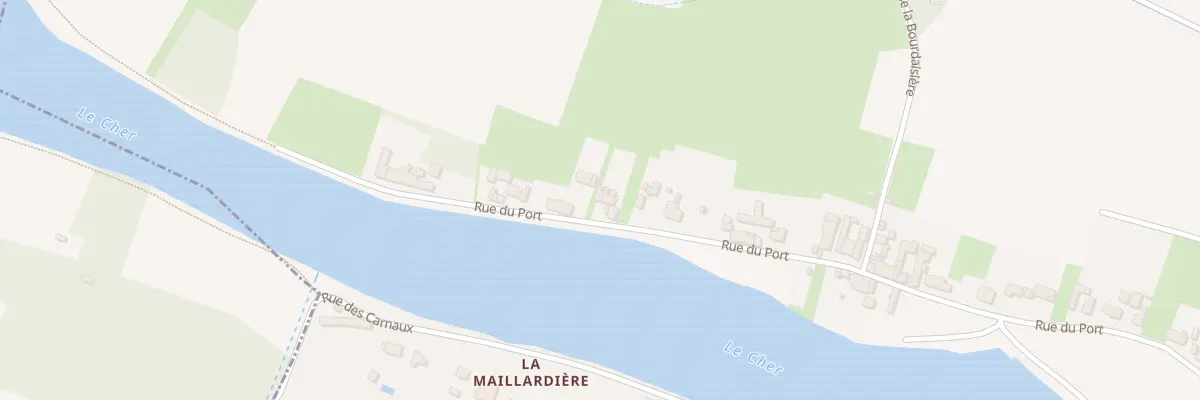 Plan du 67 Rue du Port à Azay-sur-Cher