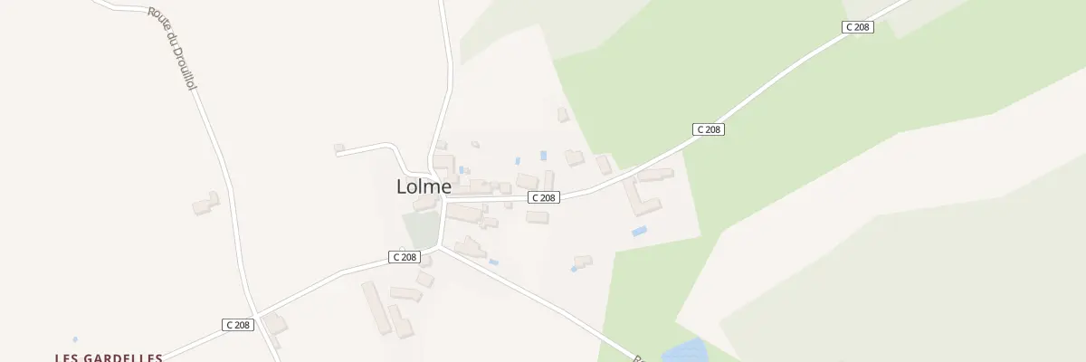 Plan du 13 Le Bourg à Lolme