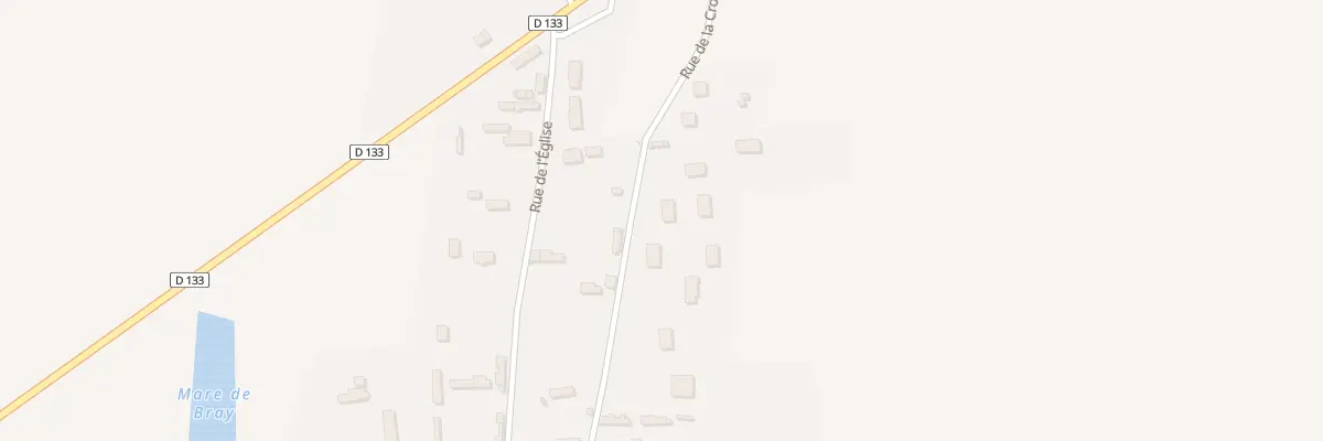 Plan du 12E Rue de la Croix Ricard à Bray