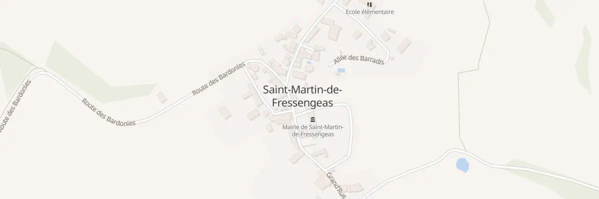 Plan du 17 Le Bourg à Saint-Martin-de-Fressengeas