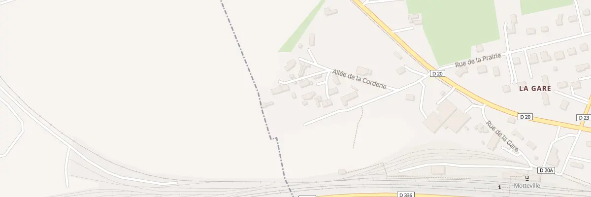 Plan du 271 All de la Corderie à Motteville