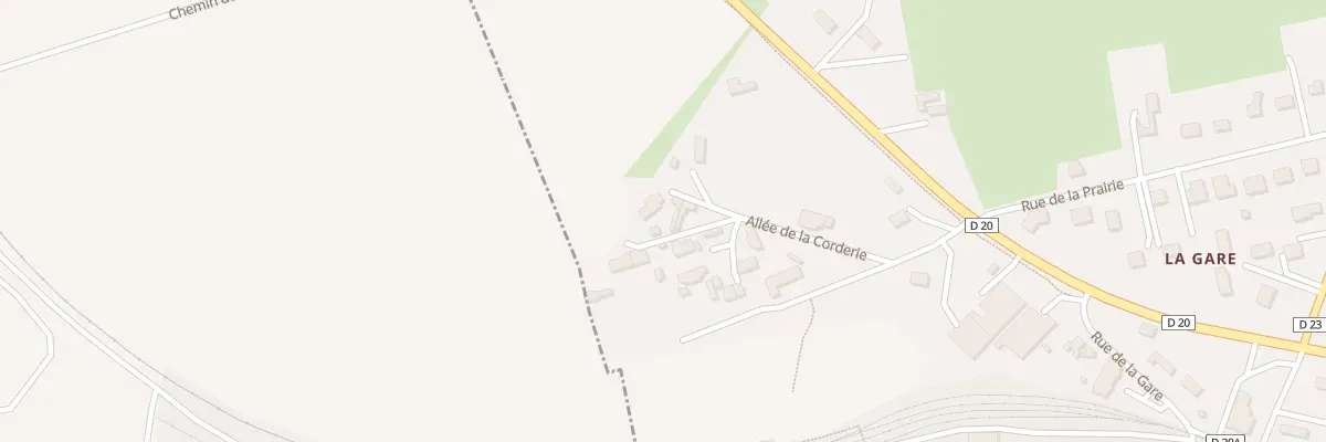 Plan du 270 All de la Corderie à Motteville