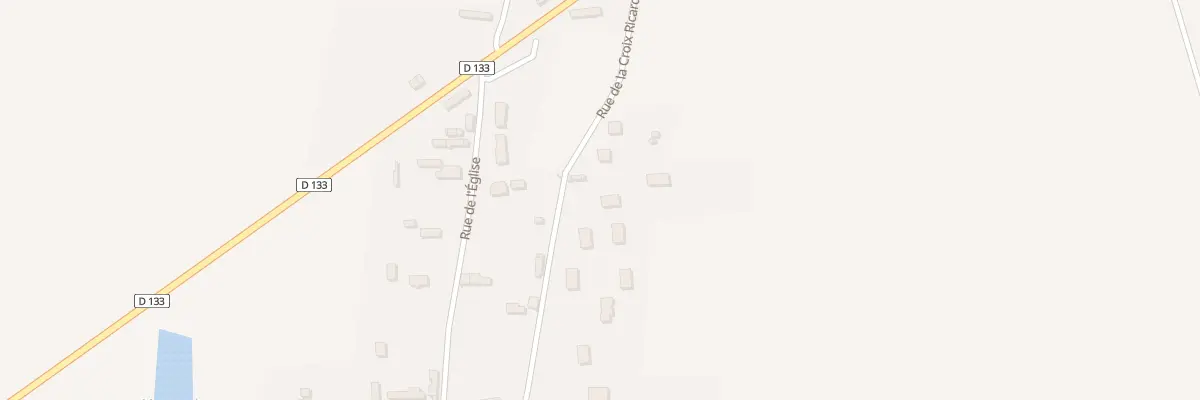 Plan du 14 Rue de la Croix Ricard à Bray