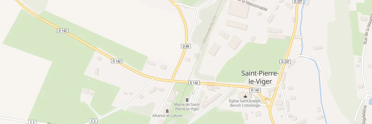 Plan du 36 Rte de la Chapelle à Saint-Pierre-le-Viger
