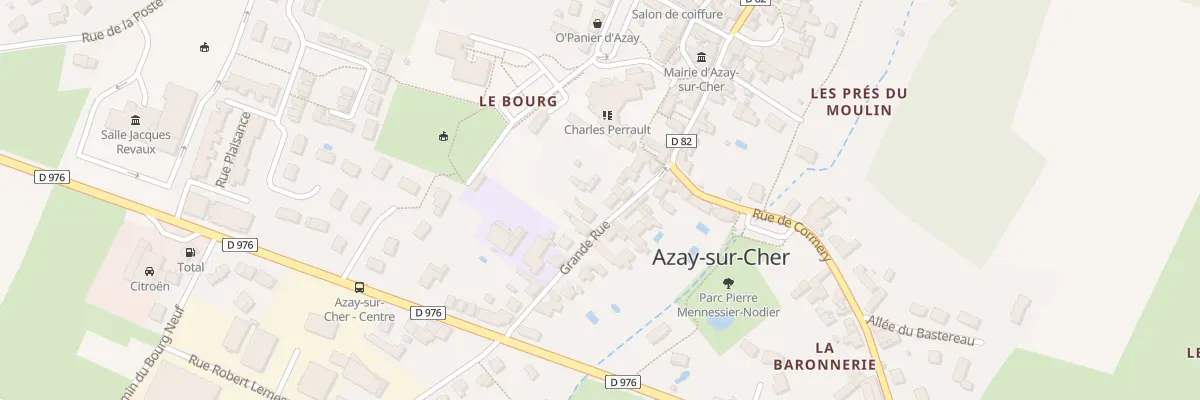 Plan du 41 Gr Grande Rue à Azay-sur-Cher