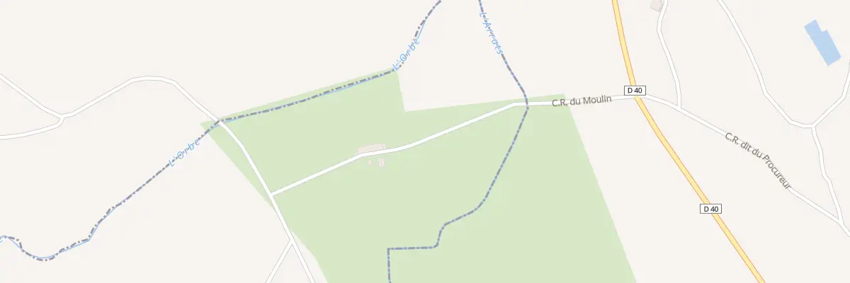 Plan du 600 Vc 13 de l’Orbe à Homps