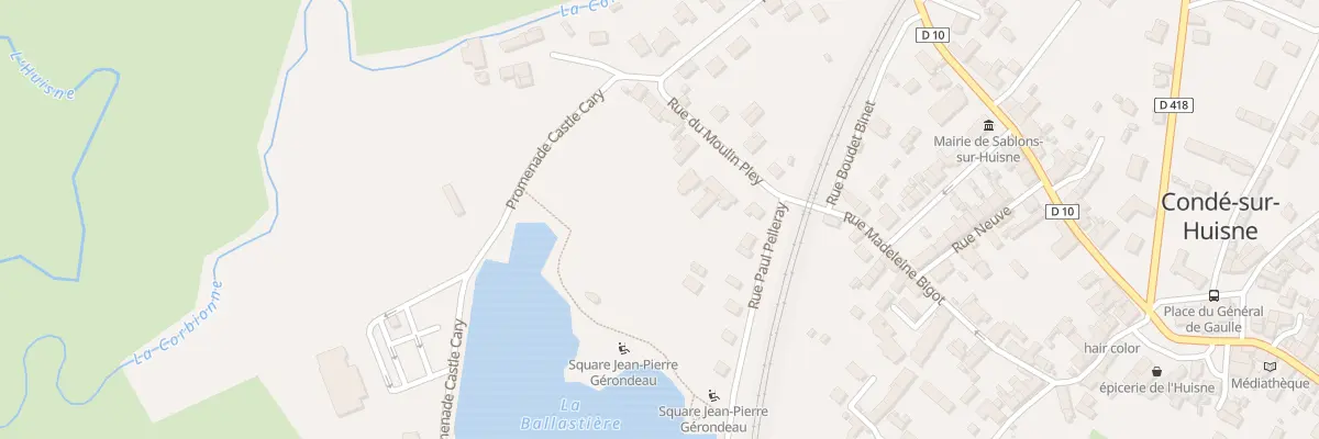 Plan du 26 Rue du Moulin Pley à Sablons sur Huisne