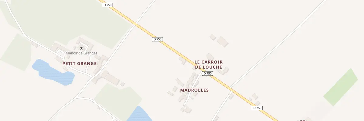 Plan du 21 Madrolle à Yzeures-sur-Creuse