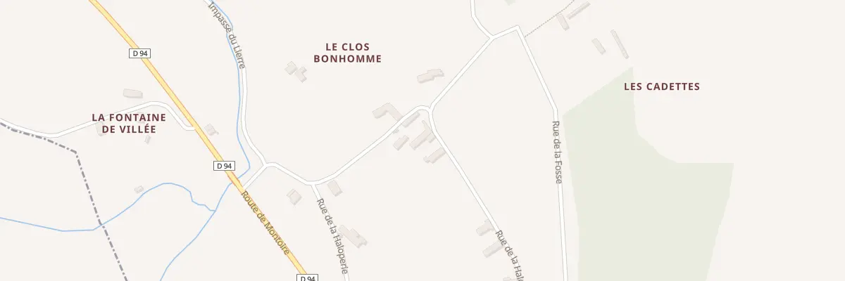 Plan du 6 Rue de la Haloperie à Fontaine-les-Coteaux