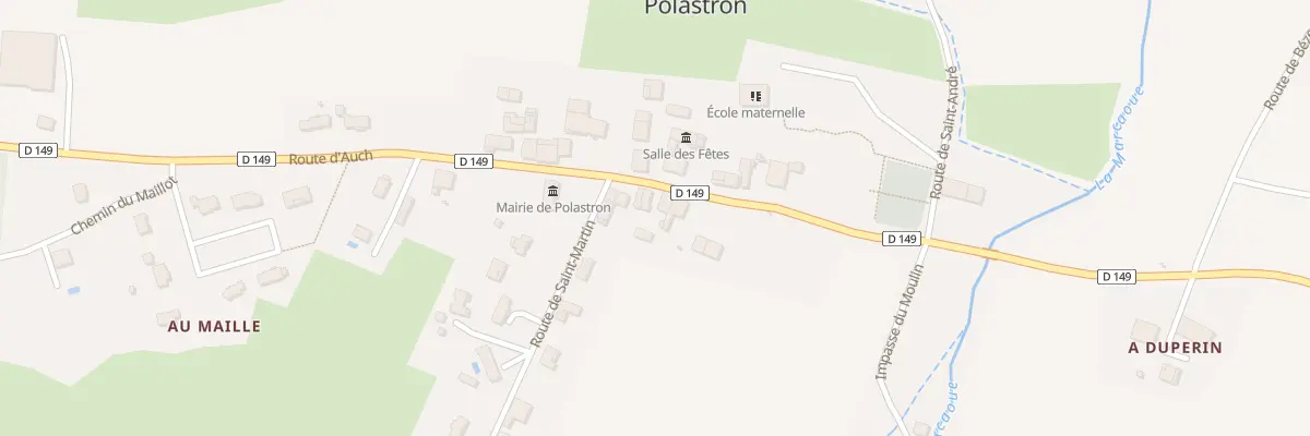 Plan du 5052 Le Village à Polastron