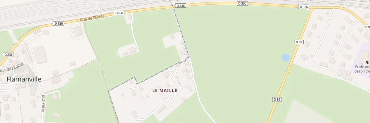 Plan du 14 All des Tilleuls à Motteville