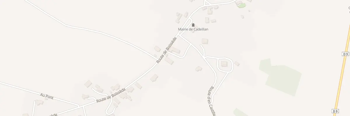 Plan du 5008 A Encamos à Cadeillan