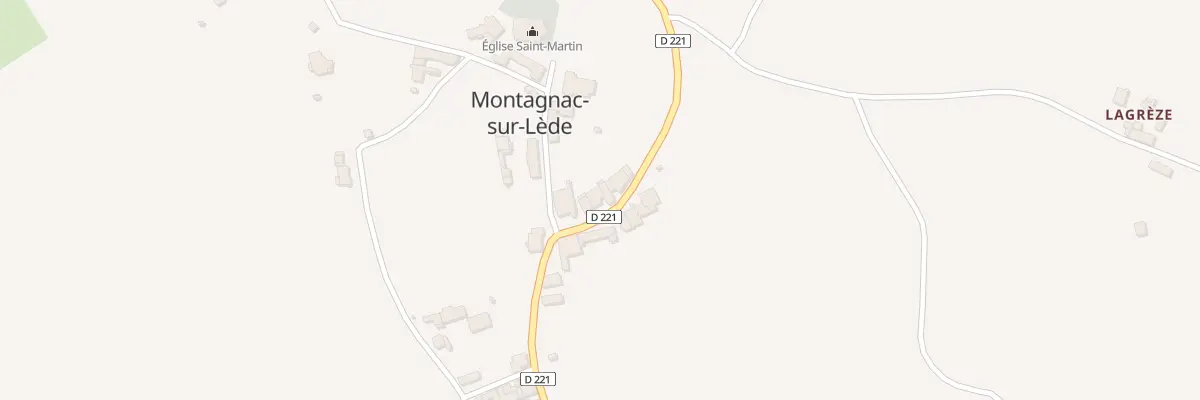 Plan du 416 Rte de Lacaussade à Montagnac-sur-Lède