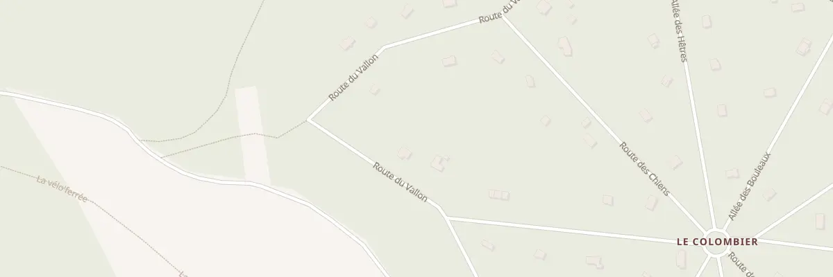 Plan du 30 Rte du Vallon à Sainte-Opportune-du-Bosc