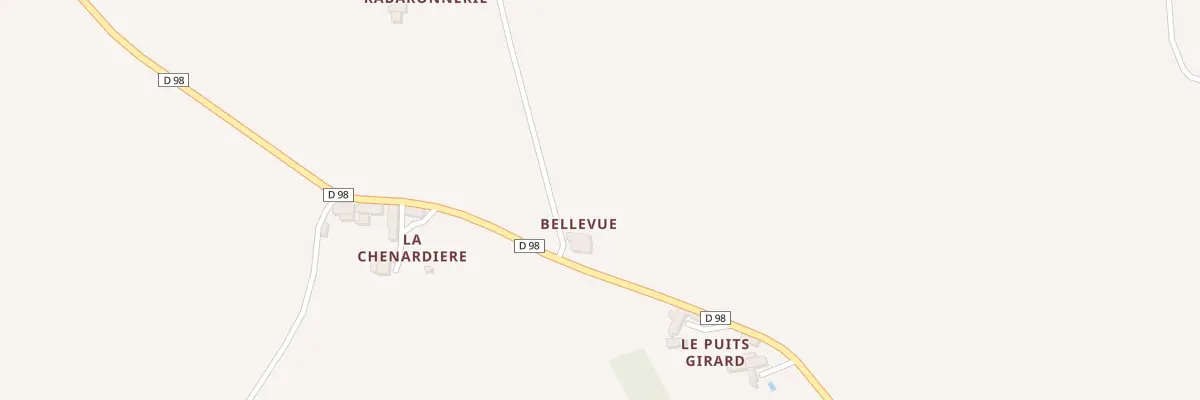 Plan du 33 Bellevue à Vou