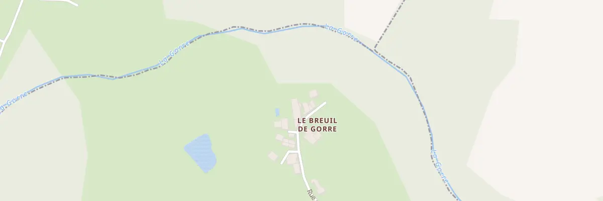 Plan du 21 Rue du Breuil de Gorre à Rochechouart