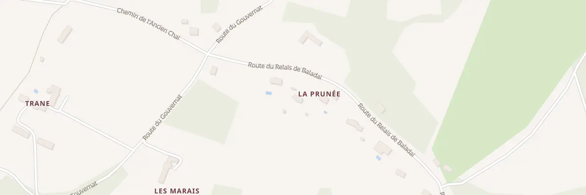 Plan du 548 La Prunee au Buisson-de-Cadouin