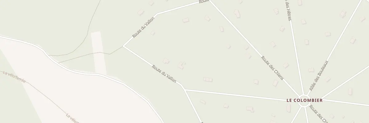 Plan du 28 Rte du Vallon à Sainte-Opportune-du-Bosc