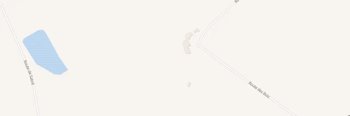 Plan du 986 Rte des Bois à Dondas