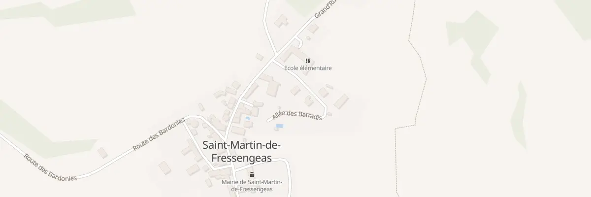 Plan du 118A La Cure à Saint-Martin-de-Fressengeas