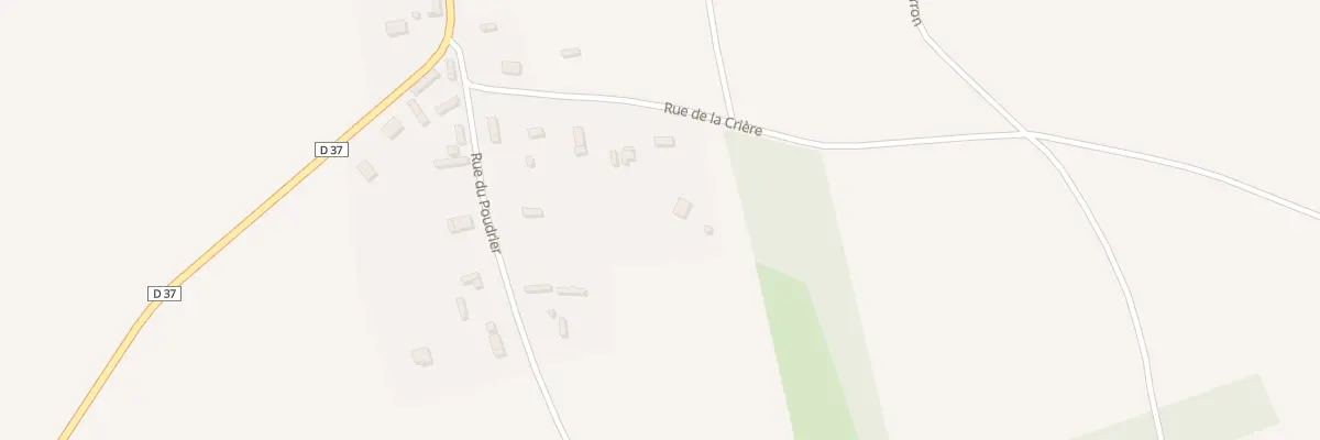 Plan du 11 Rue de la Crière à Collandres-Quincarnon