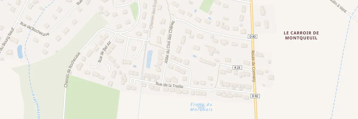 Plan du 8 Rue des Sarments à Azay-sur-Cher