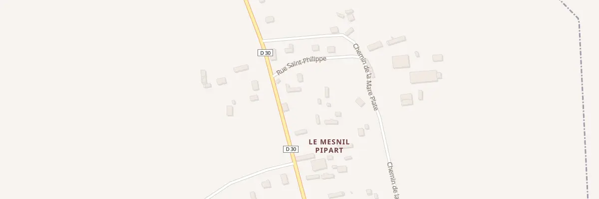 Plan du 2 Rue Saint Philippe à Écardenville-la-Campagne