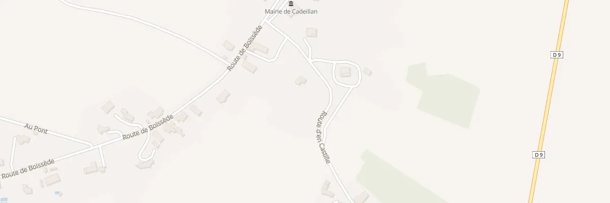 Plan de A Ensansuc à Cadeillan