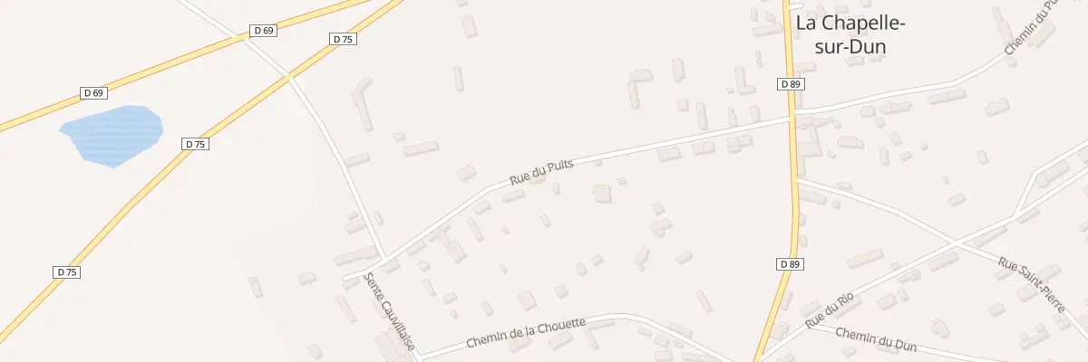 Plan du 199 Rue du Puits à La Chapelle-sur-Dun