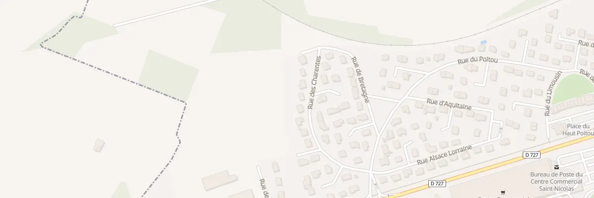 Plan du 29 Rue des Charentes à Montmorillon