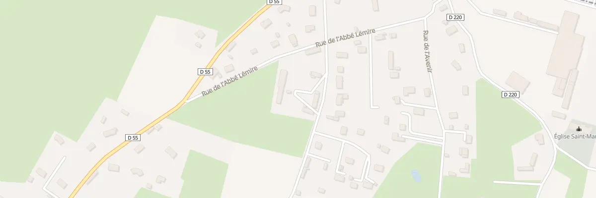 Plan du 601 Rue Charles Angrand à Criquetot-sur-Ouville