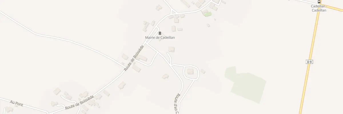 Plan du 5041 Au Village à Cadeillan