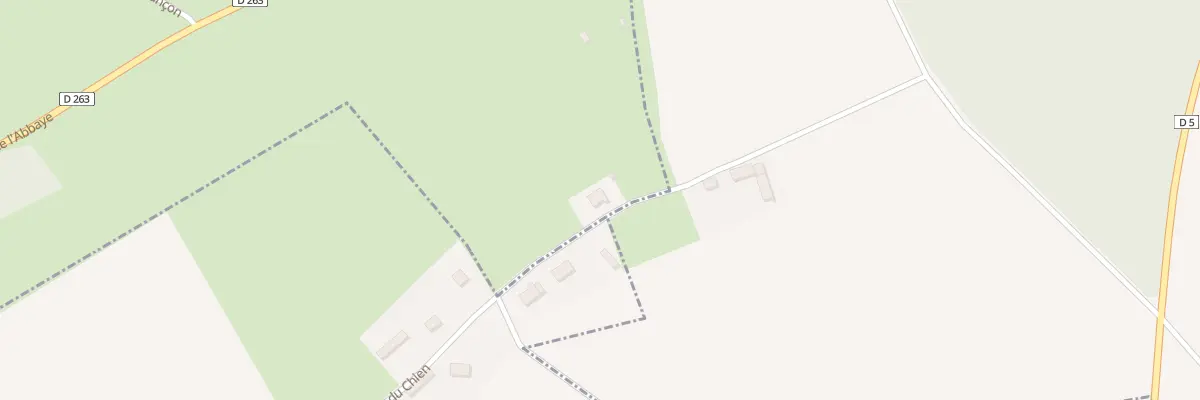 Plan du 5021A La Queue du Chien à Blacqueville
