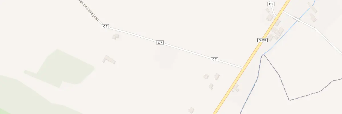 Plan du 3692 Chem de Saint Jean à Sauveterre