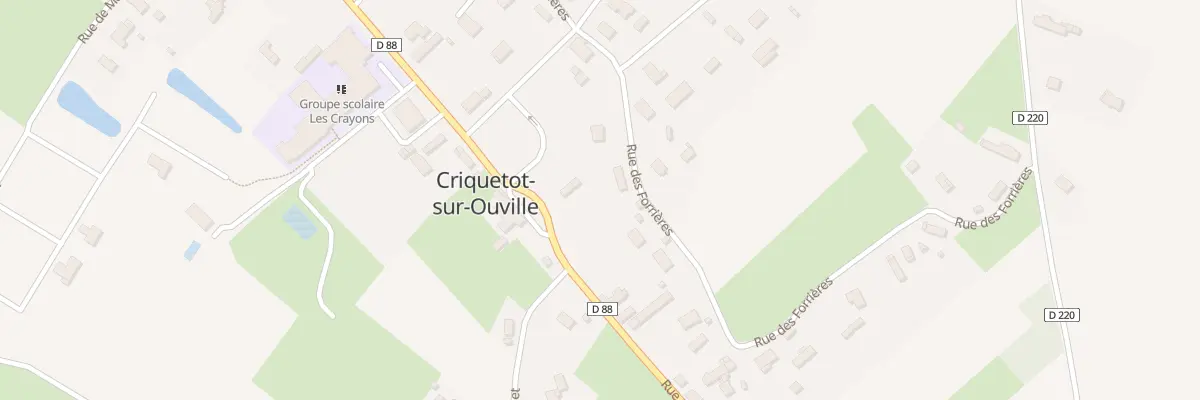 Plan du 750 Rue des Forrieres à Criquetot-sur-Ouville
