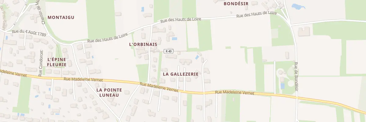 Plan du 71B Rue Madeleine Vernet à Montlouis-sur-Loire