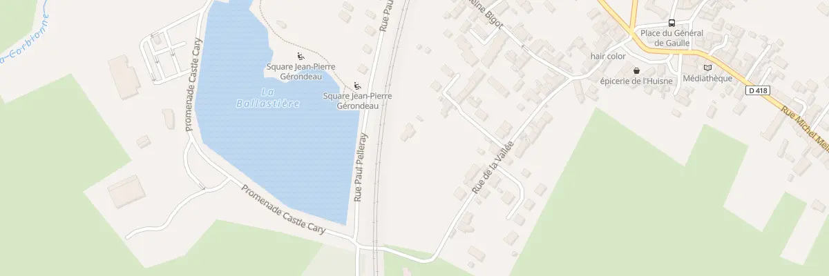 Plan du 32 Rue de la Vallée à Sablons sur Huisne