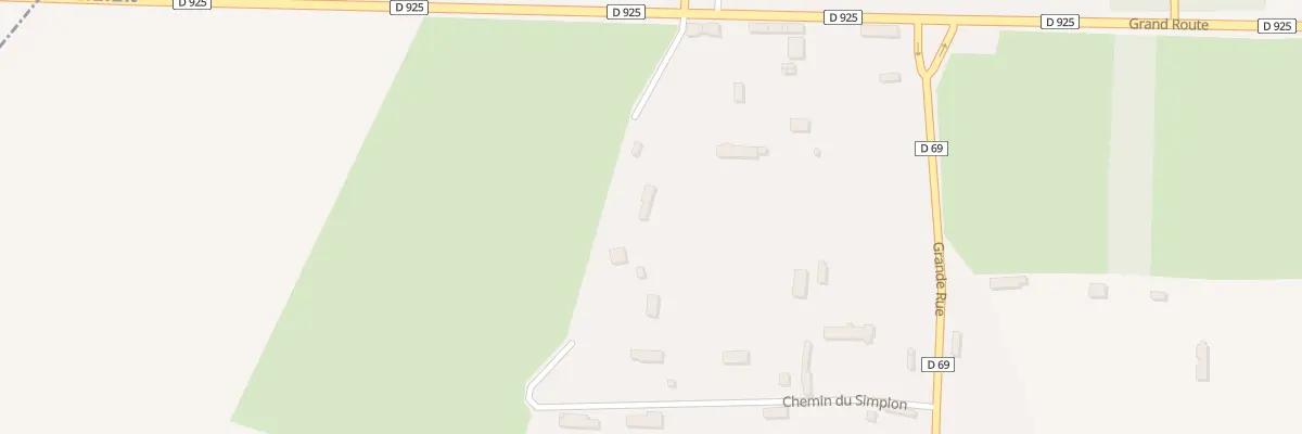 Plan du 84 Sen de la Forriere à La Chapelle-sur-Dun