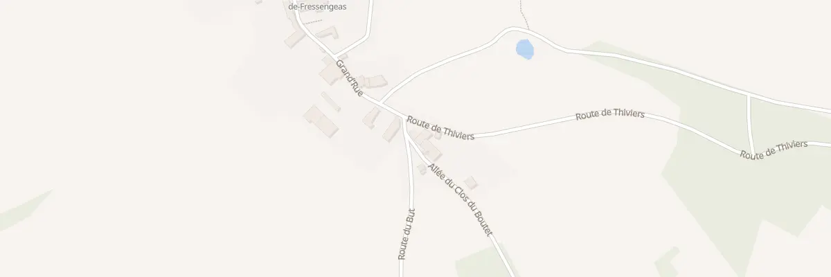 Plan du 3A Le Bourg à Saint-Martin-de-Fressengeas
