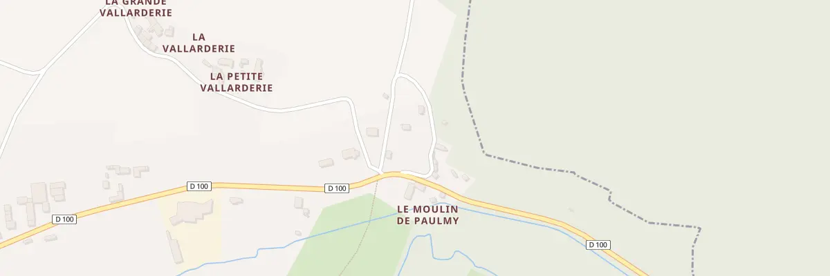 Plan du 33 Les Caves à Paulmy