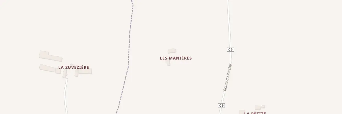 Plan du 9 Rte du Perche au Plessis-Dorin