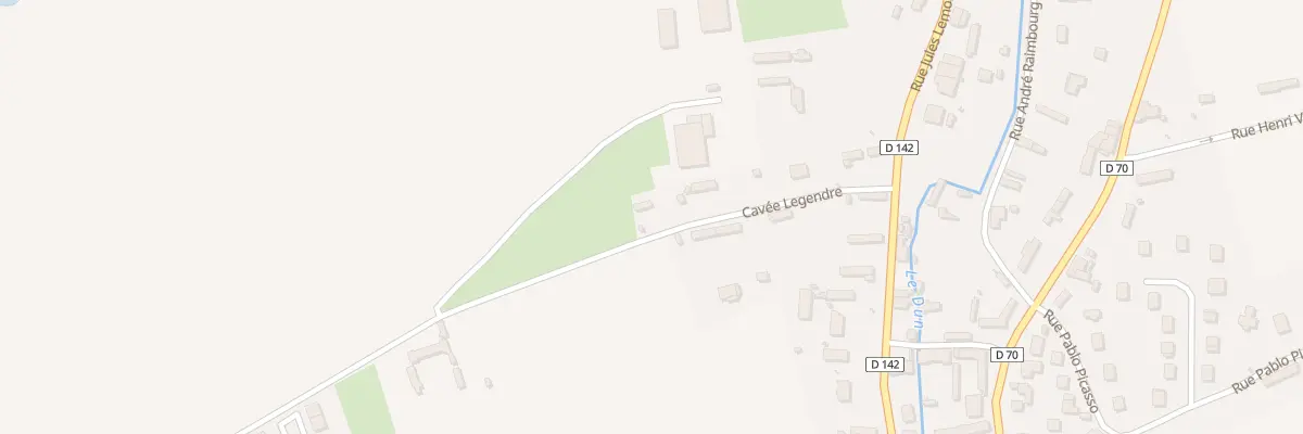 Plan du 178 Cavee Legendre à Fontaine-le-Dun