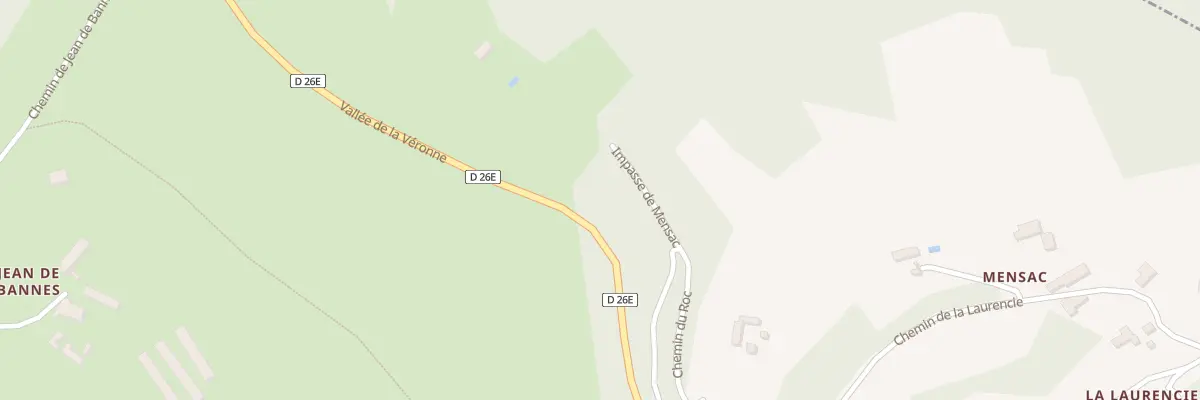 Plan du 48A Mensac à Sainte-Croix