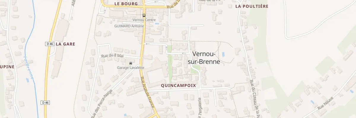 Plan du 18 Rue Joubert Fournier à Vernou-sur-Brenne