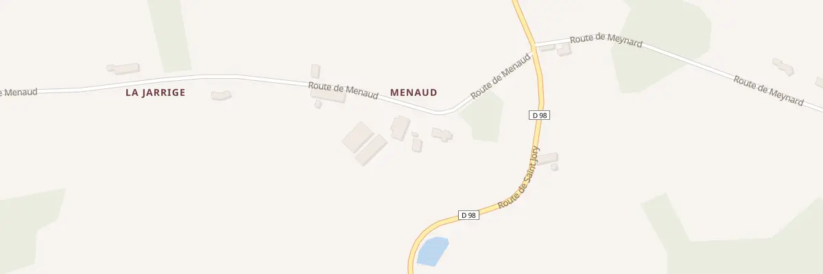 Plan du 9000 Menaud Sud à Saint-Martin-de-Fressengeas