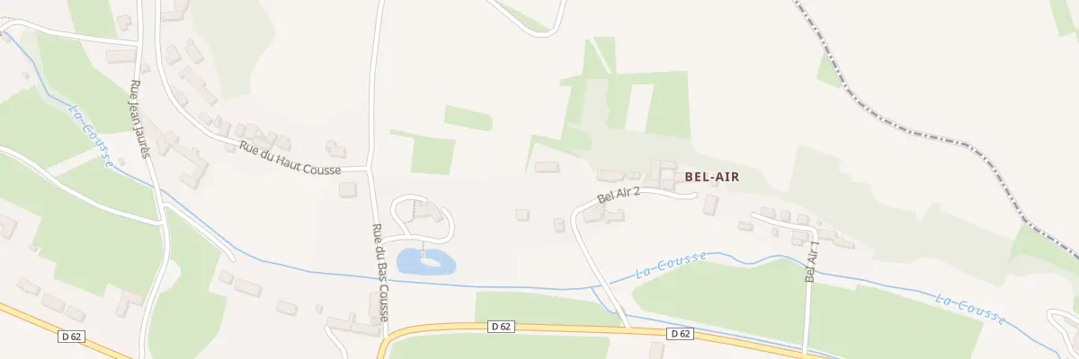Plan de Bel Air 2 à Vernou-sur-Brenne