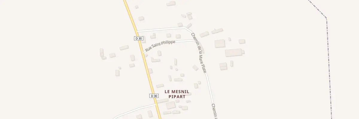 Plan du 6 Rue Saint Philippe à Écardenville-la-Campagne